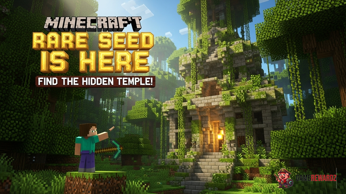Minecraft's Rare Seed is HERE – Find the Hidden Temple!